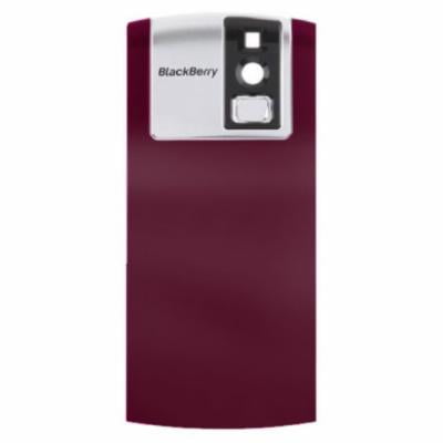 Blackberry Themes Pearl - Blackberry 8100 Pearl Back Cover Door - Ruby Red