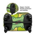 thumbnail image 4 of Haiem Cartoon Frog Luggage Cover Printed Suitcase Covers for Luggage Elastic Washable Suitcase Protector Fits 18-32 Inch Luggage-X-Large, 4 of 9