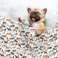 thumbnail image 3 of Yiaed Horse Print Dog Blankets-Cat Blanket Washable for Couch Protection,Puppy Blanket, Soft Plush Reversible Throw Furniture Protector-Large, 3 of 8