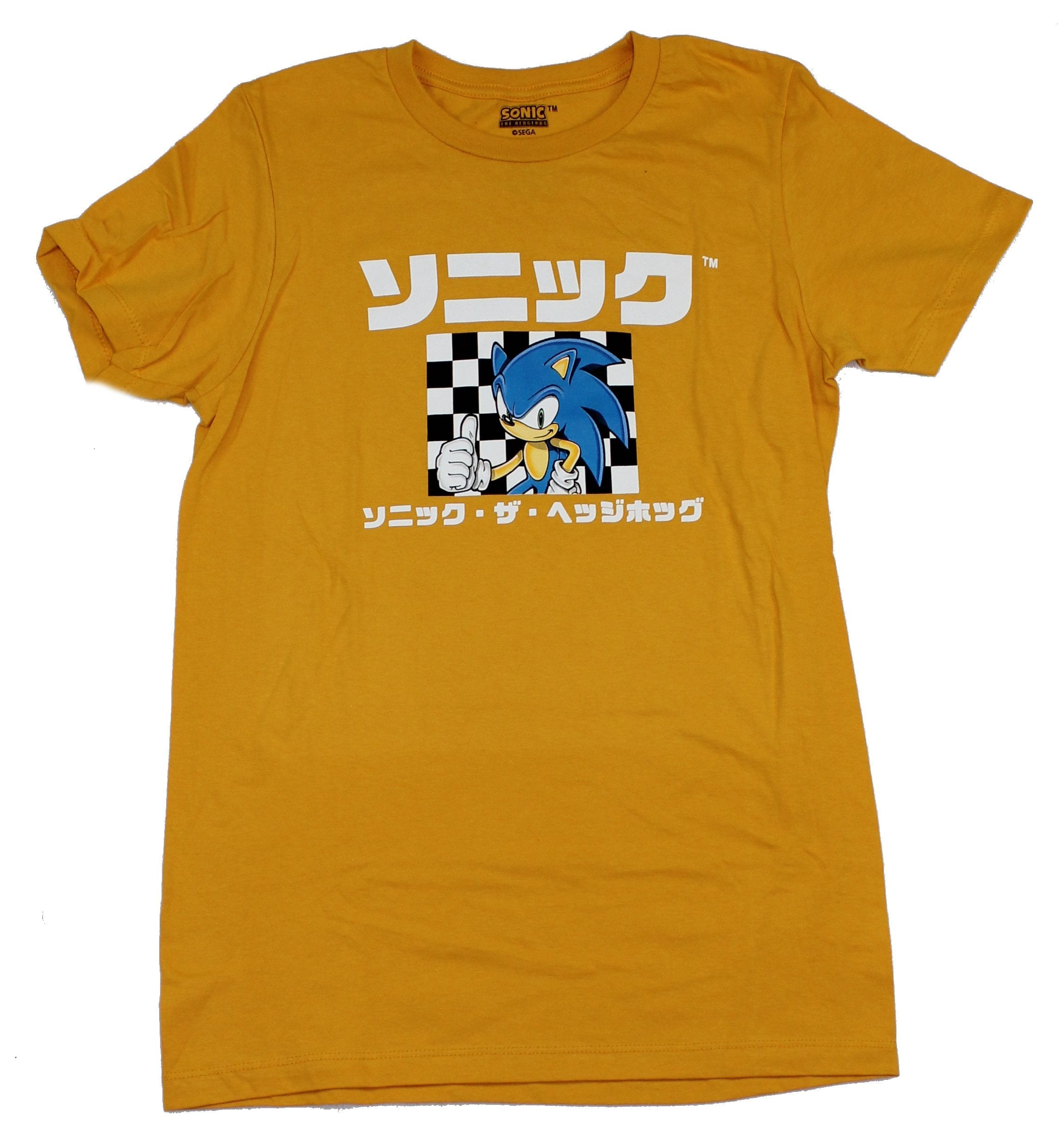 japanese sonic shirt