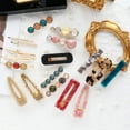thumbnail image 2 of Pinzas para el cabello con perlas, 28 piezas Pasadores para el cabello con perlas Resina acrílica Horquillas dulces hechas a mano Horquillas para el cabello Accesorios para el cabello Sombreros para mujeres y niñas Vhermosa Accesorios para Cabello, 2 of 8