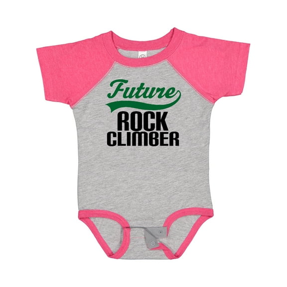 Inktastic Future Rock Climber Boys Baby Bodysuit