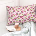 thumbnail image 5 of Kdxio Cotton Pillow Cases 14"x20" Pillowcases,Soft and Breathable Bedroom Pillow Cases-Strawberry And Cheery, 5 of 8