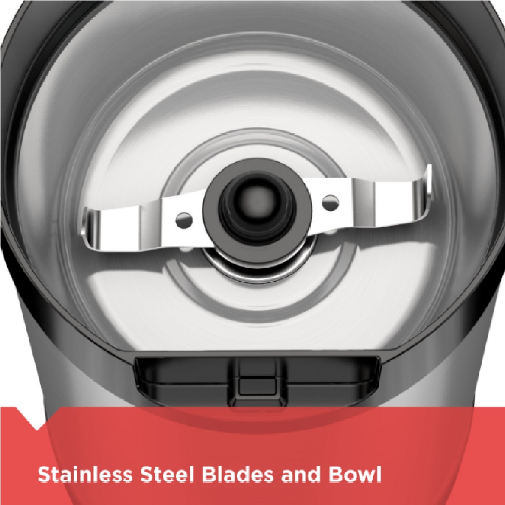BLACK+DECKER Stainless Steel Coffee Grinder photo 3