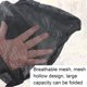 thumbnail image 5 of Bearachild Bolsa de caza de setas negra, bolsa de recolección de forraje de malla resistente y duradera única de primera calidad Almacenamiento y organización del hogar, 5 of 6