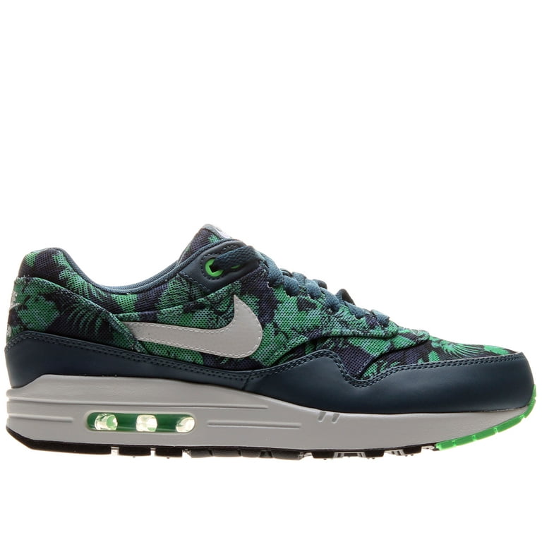 samenkomen Inefficiënt pik Nike Air Max 1 GPX Floral Space Blue - White - Black Jade 684174-400 -  Walmart.com