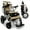 Coffee, variant on 330 lbs Weight Capacity, Long Battery Range, Electric Wheelchairs for Adults, US Based Premium Customer Support, Remote Controlled Lightweight Wheel Chair for Seniors, IQ-8000 by Majestic