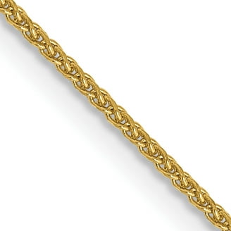10K Yellow Gold 2mm Diamond-Cut Rope Chain (22 X 2) Made In Peru