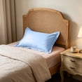 thumbnail image 4 of Cooling Body Pillowcase for Hot Sleepers Night Sweats | Breathable Temperature Regulating Full Length Pillow Case | Velvet Soft Envelope Closure | All Season Use for Bedroom, 4 of 6