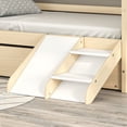thumbnail image 5 of Polifurniture Cozy Kids Twin Size Wood Daybed with Trundle and Mini Slide, 5 of 8
