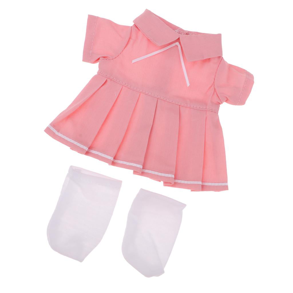 3 Suit Clothes for MellChan Baby Doll 9-11inch Girl Doll Party Casual Outfit 