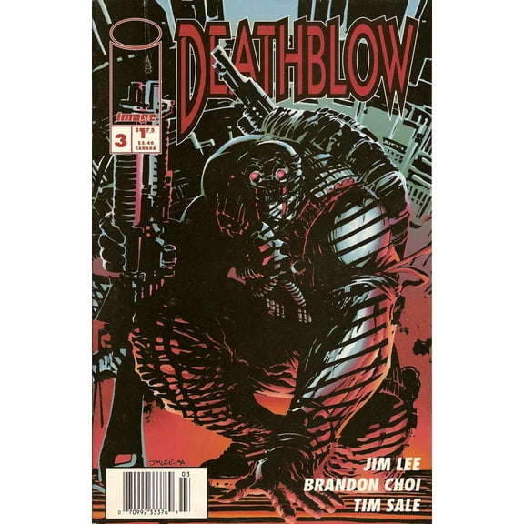 Deathblow #3 VF ; Image Comic Book