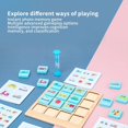 thumbnail image 2 of Arrivel Montessori Toy Children Puzzle Board Game Memory Chess Wooden Learning Toys Training Concentration Toy For Children, 2 of 8