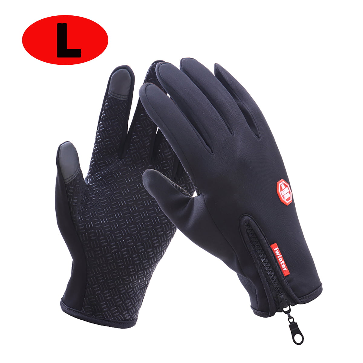 40℃ Mens Ski Gloves Waterproof Warm Thermal Winter Snowboard Snow Skiing Gloves 
