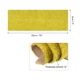 thumbnail image 2 of Uxcell 2pcs Artificial Grass Mat Small Realistic Fake Turf for Garden Lawn Decoration Model Golden Yellow 3" x 10", 2 of 5