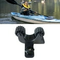 thumbnail image 6 of harmtty Paddle Fixing Bracket Strong Load-bearing Anti-scratch Adjustable Anti-slip Fixed Oars Canoe Kayak Track Bracket Water Sports,Black, 6 of 7