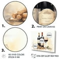 thumbnail image 3 of Designart "Nebbiolo Whispers I" Wine Floater Framed Wall Decor, 3 of 5