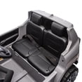 thumbnail image 6 of 24V Power Wheels Ride On Car for Big Kids, Officially Licensed Lexus LX600 2 Seater Electric Car for Kids, Ride On Cars with Remote Control, Battery Powered Riding Toy for Boys & Girls Ages 3–7 Gray, 6 of 10