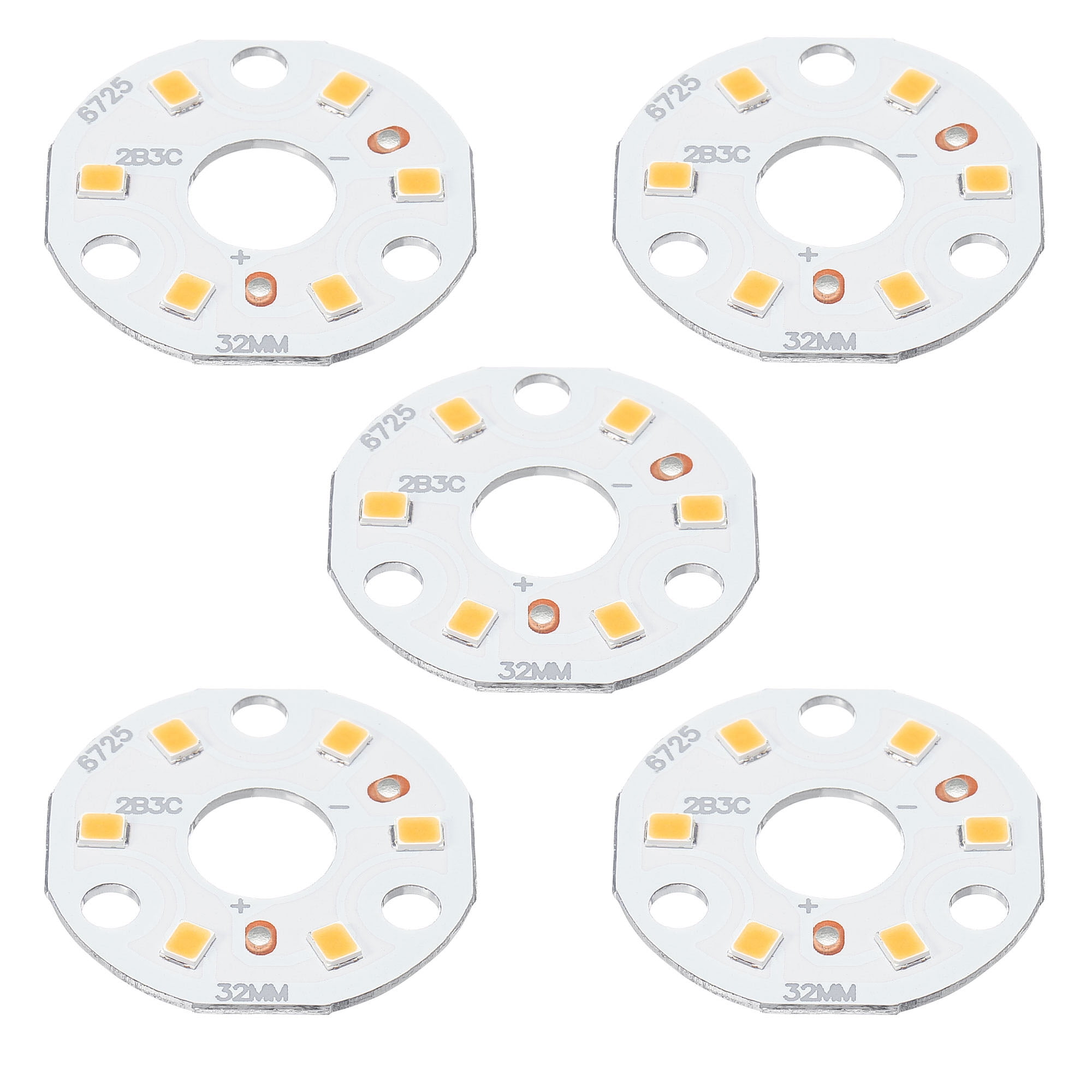 6418 DE3425 C5W LED Interior Car Light Bulbs - Super Bright 6000K Xenon White, Pack Of 4
