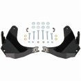thumbnail image 1 of Fits 2016-2022 Toyota Tacoma Icon Vehicle Dynamics Skid Plate 56107 Lower Control Arm Mount; Powder Coated; Black; Steel, 1 of 4