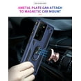 thumbnail image 5 of TechCircle Samsung Galaxy S21 Ultra Case, Ring Holder Kickstand Magnetic Hybrid Rugged Shockproof Cover, Blue, 5 of 7