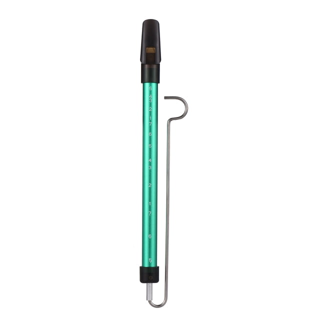 Metal Slide Whistle Scale Sliding Flute with Steel Sliding Rod Musical Instrument Toy for Children