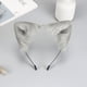 thumbnail image 4 of Diadema con orejas de gato y zorro de simulación hecha a mano, diadema con orejas de bestia de peluche, accesorios para vestido de cosplay, accesorios para tocado, 4 of 6