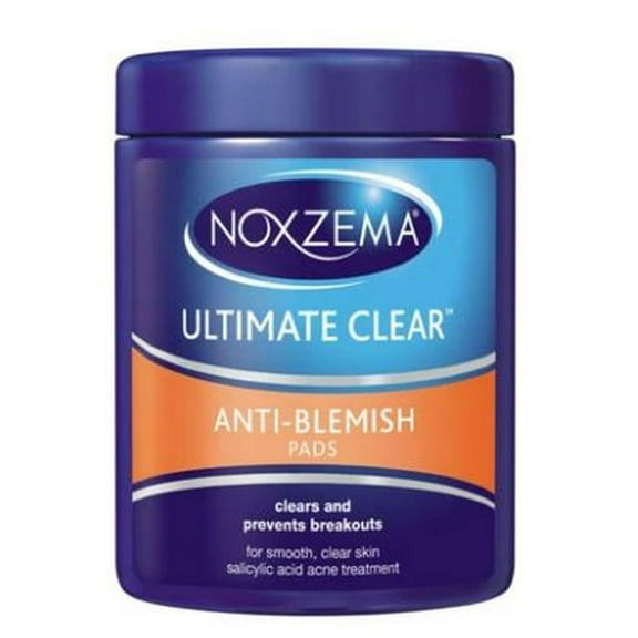 Noxzema Ultimate Clear Face Pads Anti-Blemish 90 Count