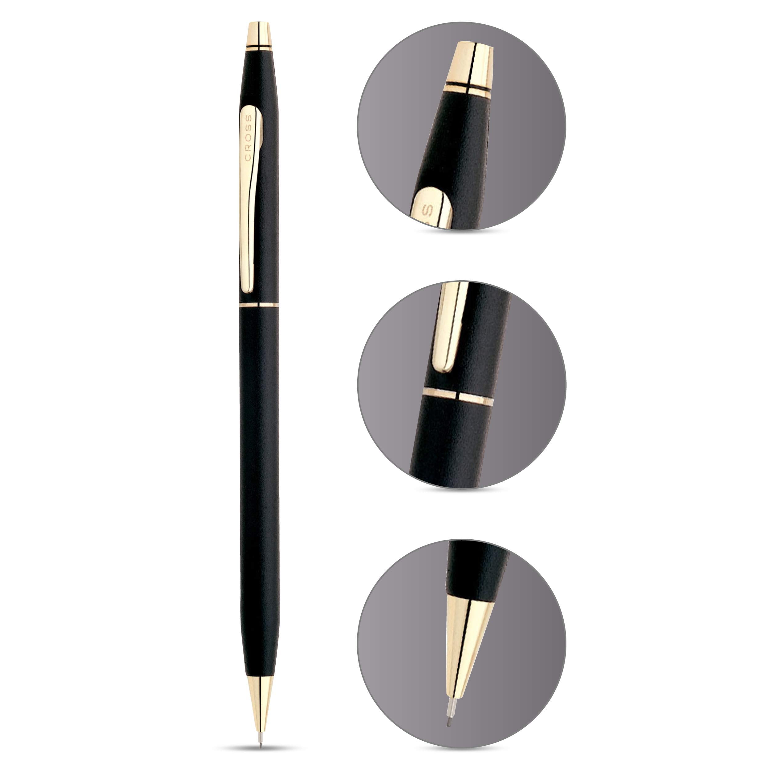 Cross Classic Century Refillable Pencil, 0.7mm, Includes Premium Gift Box - Classic Black