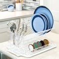 thumbnail image 3 of Better Houseware Clear Cutlery Drain Caddy, 3 of 5