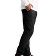 thumbnail image 5 of Men's Cargo Pants Mechanic Pants Mens Men's Outdoor Zip Cargo Pant Memory Boy Big Foam Men Work Twill Mens Slim Fit Size 1 Boy 9 Summer Trousers Casual Overalls Straight Black XL, 5 of 9