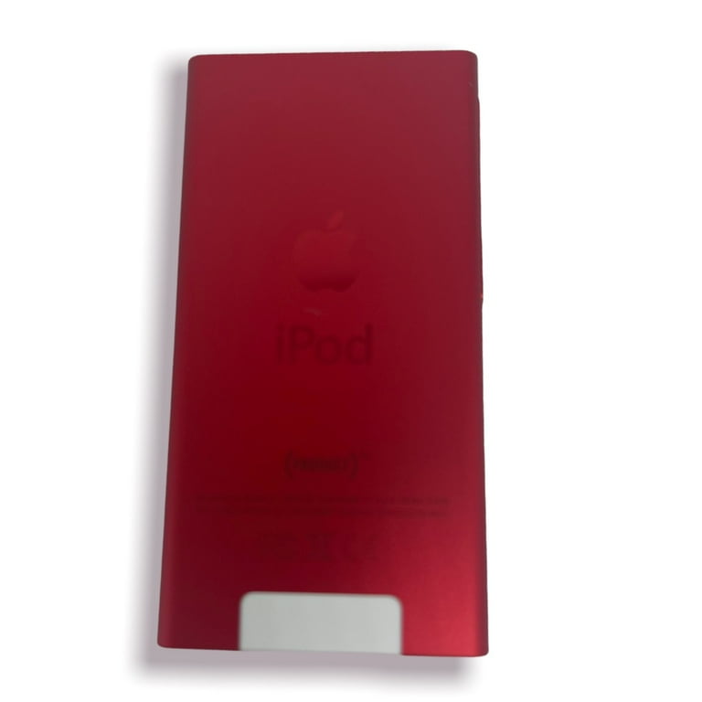 Apple iPOD NANO 7th Gen 16GB PRODUCT RED A1446 (Latest Model