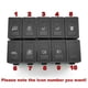 thumbnail image 1 of For Suzuki Sx4 Swift Grand Vitara 2006 - 2015 Auto Led Drl Fog Light Switch Seat Mirror Heated Button G, 1 of 5