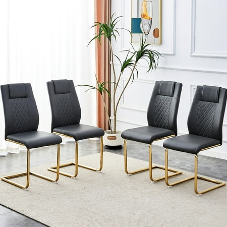 artificial leather chairs with arched product