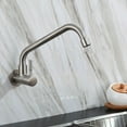 thumbnail image 6 of Stainless Steel Wall Kitchen Faucet Water Purifier Single Lever Hole Tap Cold, 6 of 6