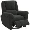 thumbnail image 1 of HOMCOM Fauteuil Inclinable Électrique, Fauteuil Inclinable Rembourré avec Ports USB, Noir, 1 of 10