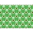 thumbnail image 1 of Ahgly Company Indoor Rectangle Patterned Dark Lime Green Area Rugs, 3' x 5', 1 of 6
