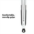 thumbnail image 4 of OXO SoftWorks Stainless Steel 12-inch Food Tongs with Locking Handle, 4 of 6