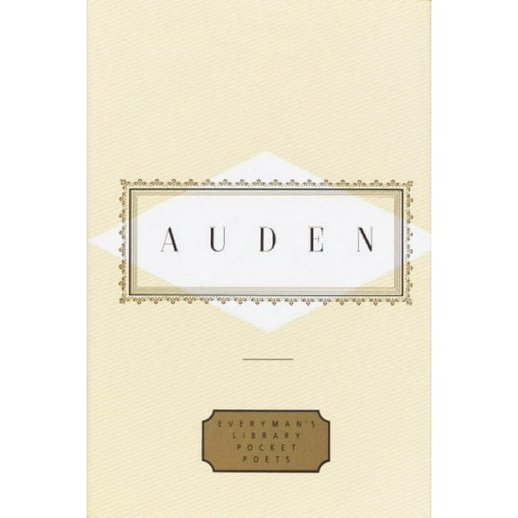 Pre-owned Auden : Poems, Hardcover by Auden, W. H., ISBN 0679443673, ISBN-13 9780679443674