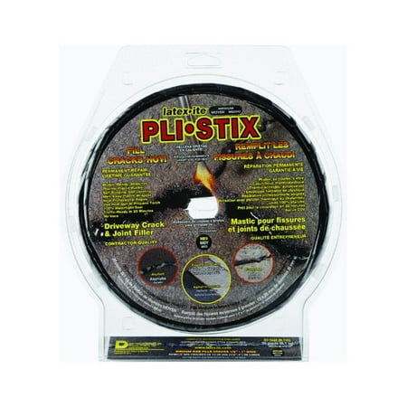 Latex-ite Pli-stix Driveway / Sidewalk Crack & Joint Permanent Filler 30' (Best Driveway Crack Filler)