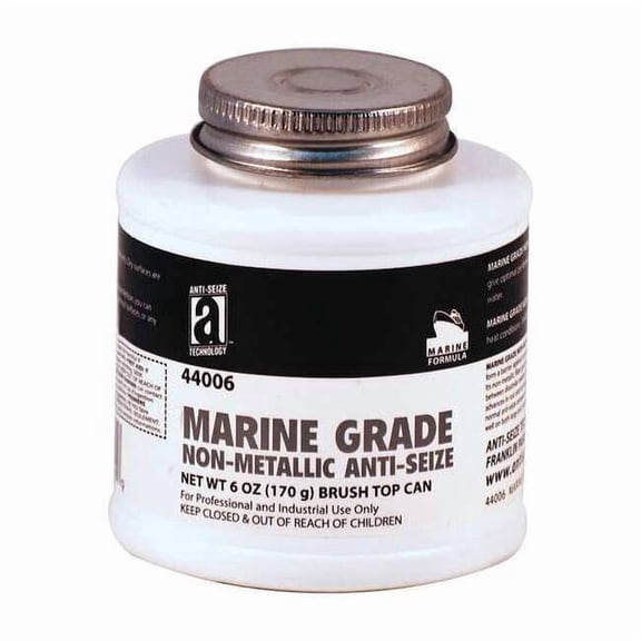 Anti-Seize Technology Anti Seize, Non-Metallic, 6oz, Brush Top 44006