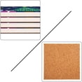 thumbnail image 4 of RYLABLUE Merry Christmas Set of 6 Coaster for Drinks, Absorbent Ceramic Stone Coasters Cup Mat with Cork Base for Home Kitchen Room Coffee Table Bar Decor, 4 of 4