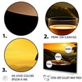 thumbnail image 3 of Designart "Blissful Brewed Coffee Landscape I" Coffee Canvas Art Print, 3 of 7