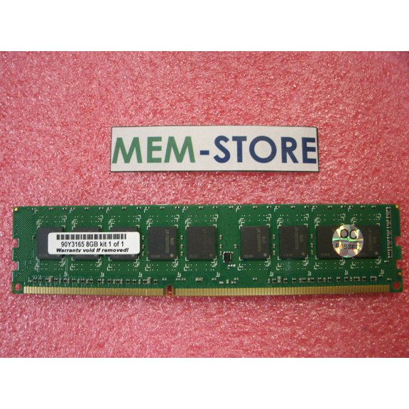 90Y3165 90Y3167 8GB PC3-10600 ECC Memory IBM System X3100 2582, X3250 M4 2583 (3rd Party)
