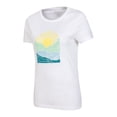 thumbnail image 3 of Mountain Warehouse Womens Never Lost Sunrise Natural T-Shirt, 3 of 4