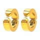 thumbnail image 2 of Pendientes de clip de oreja de doble cara de acero inoxidable con personalidad de moda punk europea y americana, joyería de tendencia, 2 of 4