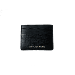 Michael Kors Pebbled Leather Snap Double Folio Card Case
