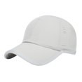 thumbnail image 3 of Unisex Quick Dry Baseball Cap, Solid Color Soft Sports Hat with Breathable Perforated Side Panels, Outdoor Sun Hat Adjustable Casual Cap for Running, Fishing, Hiking and Daily Wear, 3 of 7