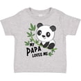 thumbnail image 3 of Inktastic My Papa Loves Me- Cute Panda Boys or Girls Toddler T-Shirt, 3 of 5