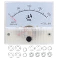 thumbnail image 1 of 85C1 DC 0~200UA Pointer Current Meter HighAccuracy Ammeter Analog Panel Current Measuring Meter, 1 of 14